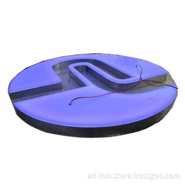 Illuminated 3D Letters Acrylic LED Sign Small Acrylic LED Letters, LED Acrylic Logo Letters